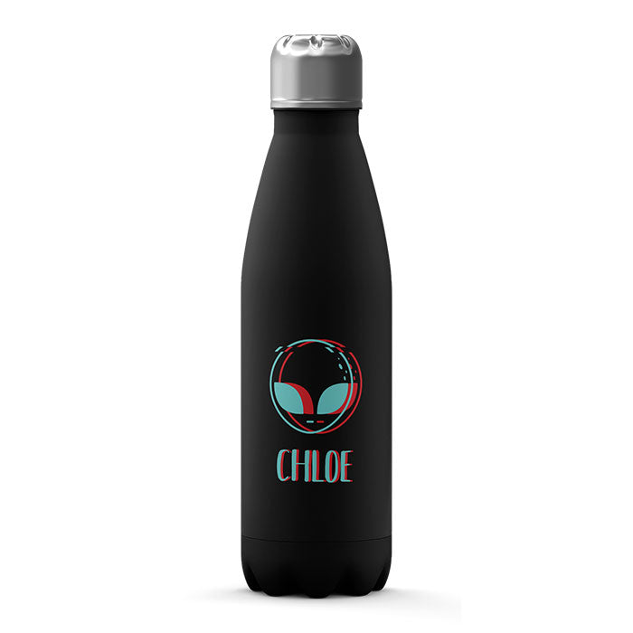 Personalised Water Bottle - Alien Extraterrestrial