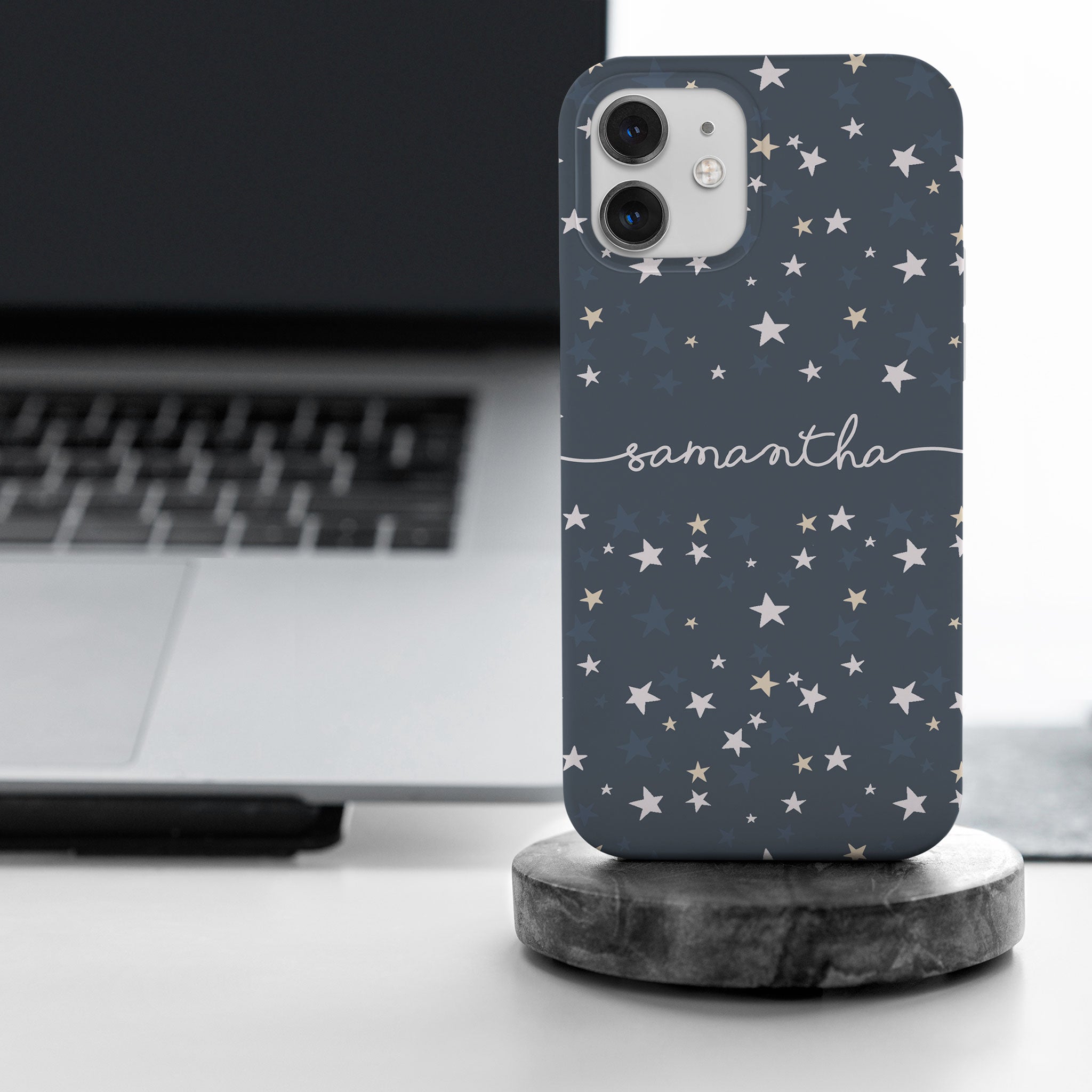 Personalised Hard Phone Case Starry Night Sky Stars