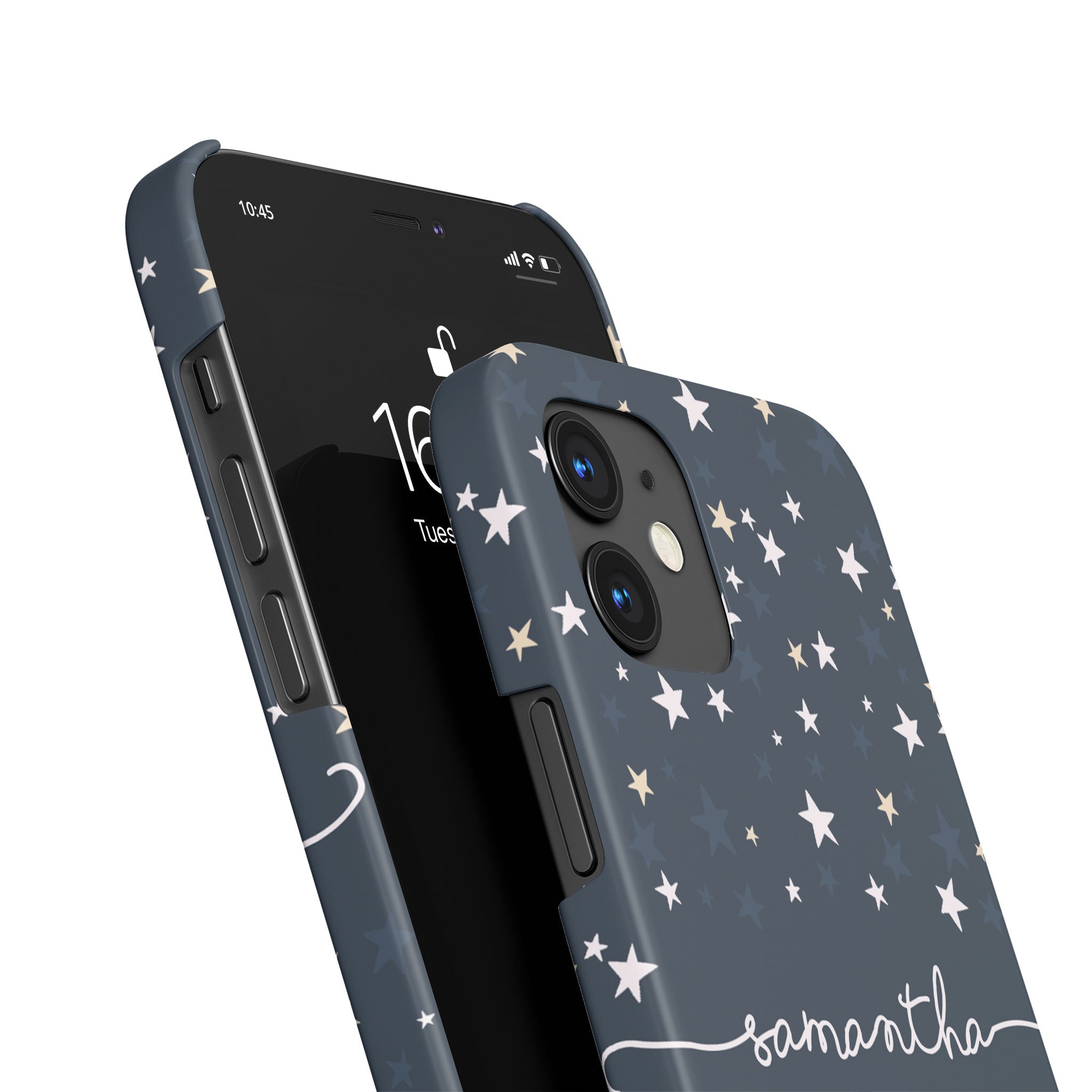 Personalised Hard Phone Case Starry Night Sky Stars