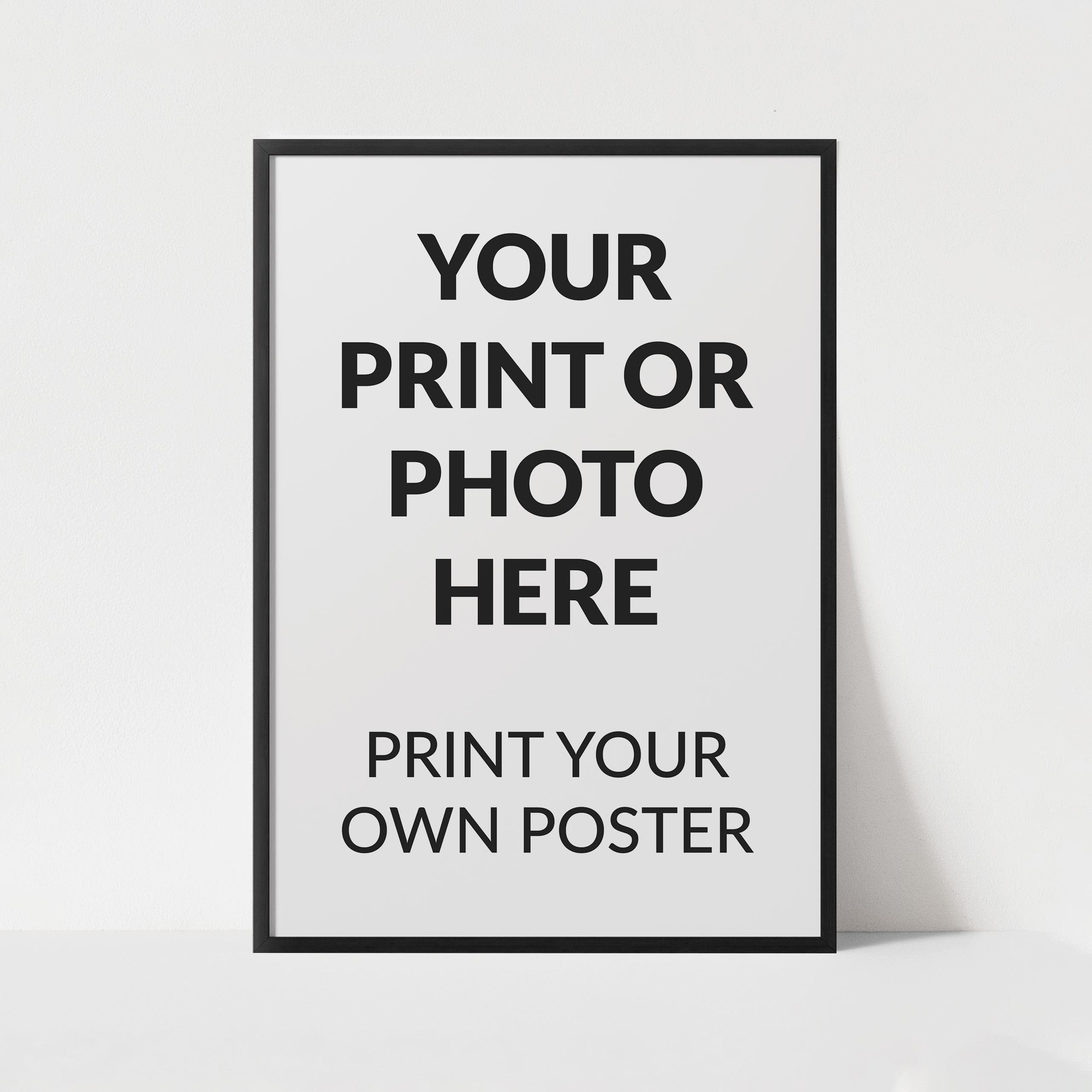 Personalised Poster Print, Custom Art Print, Custom Printing Service, Unframed Wall Art Poster