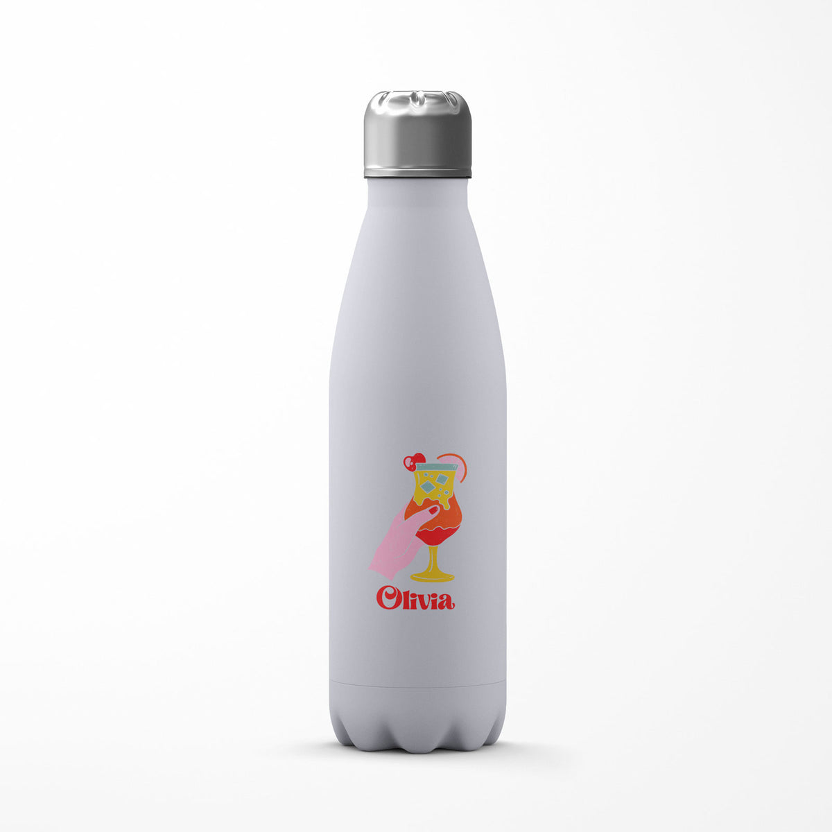 Personalised Water Bottle Tropical Cocktail