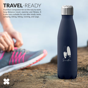 Personalised Water Bottle Time For Surfboard