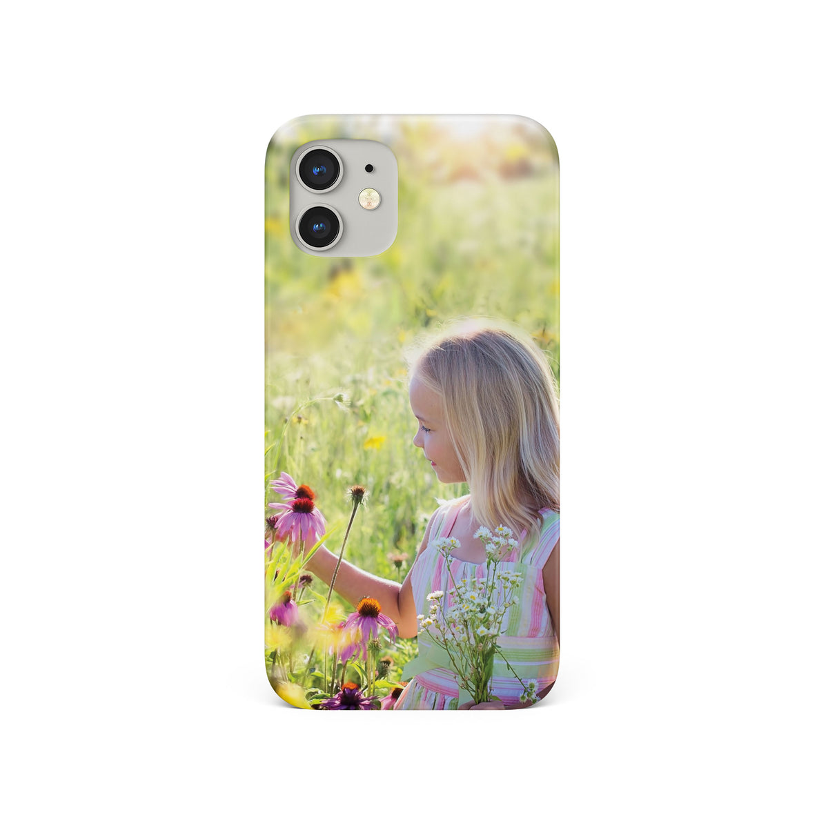 Personalised Custom Photo Hard Phone Case Single Photo
