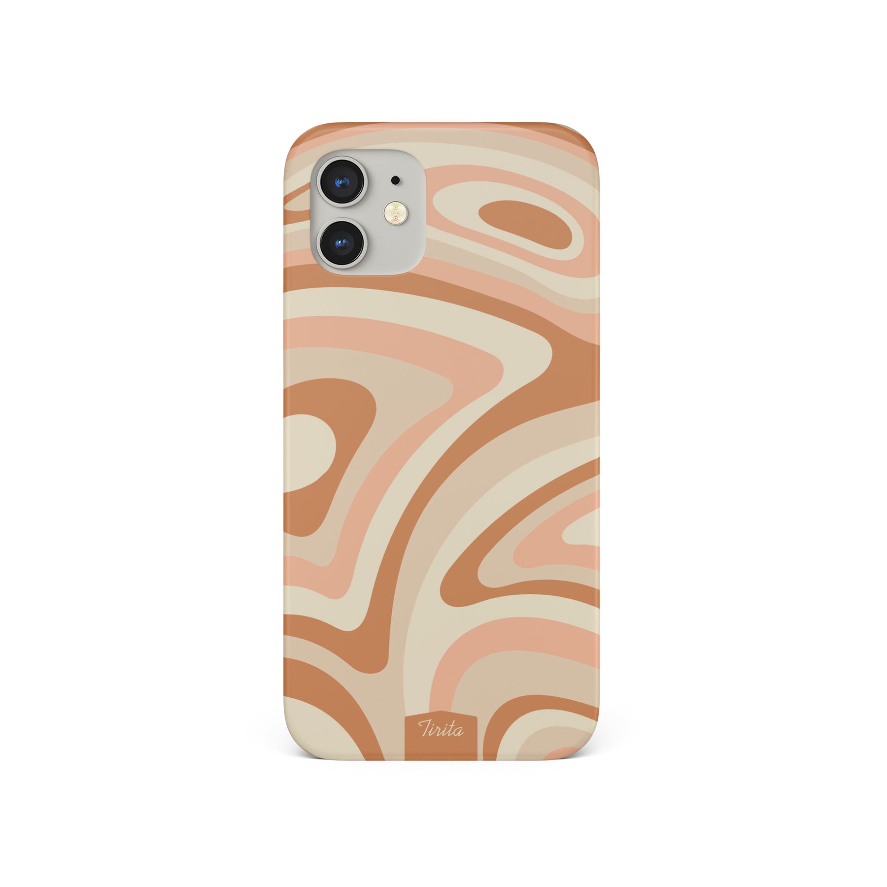 Hard Phone Case Waves Blush Colours Pastel