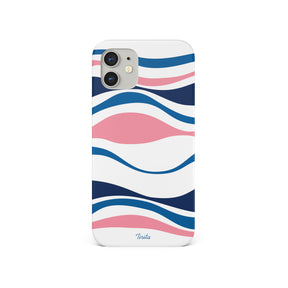 Personalised Hard Phone Case Funky Floral Contemporary Hawaiian