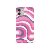 Personalised Hard Phone Case Funky Floral Contemporary Hawaiian