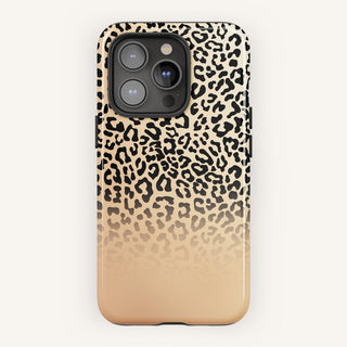 Tough Case MagSafe Golden Leopard, front view