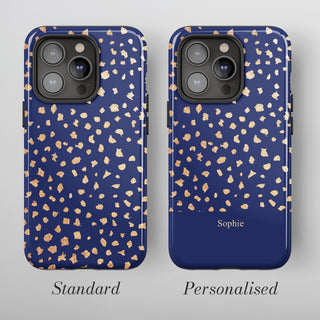 Tough Case MagSafe Midnight Gold, standard or personalised with your name on the colour band