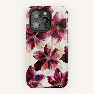 Tough Case MagSafe Mulberry Bloom, front view