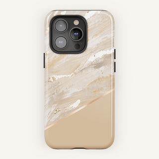 Tough Case MagSafe Champagne Marble, front view