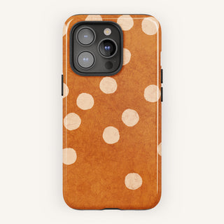 Tough Case MagSafe Pumpkin Dots, front view