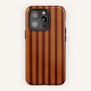 Tough Case MagSafe Chestnut Stripe, front view