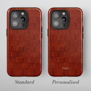 Tough Case MagSafe Ember Tile, standard or personalised with your name printed on the design
