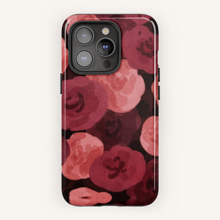 Tough Case MagSafe Burgundy Rose, front view