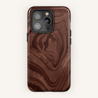 Tough Case MagSafe Walnut Agate, front view