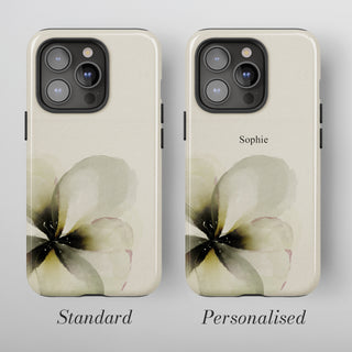 Tough Case MagSafe Sage Pansy, standard or personalised with your name printed on the design