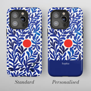 Tough Case MagSafe Cobalt Sun, standard or personalised with your name on the colour band