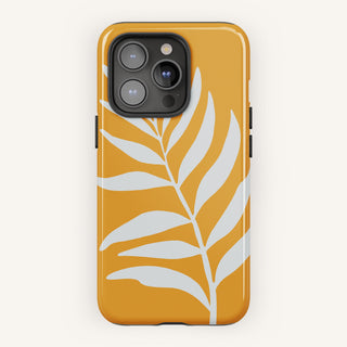 Tough Case MagSafe Mustard Palm, front view