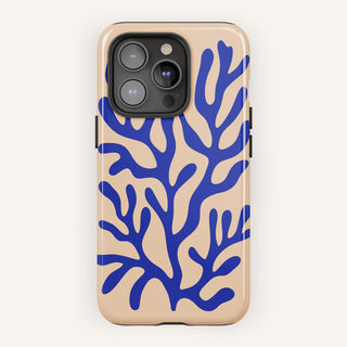 Tough Case MagSafe Blue Coral, front view