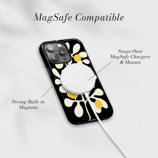 Tough Case MagSafe Lemon Grove, snaps onto MagSafe chargers and mounts