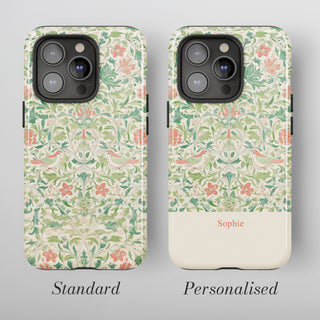 Tough Case MagSafe Willow Garden, standard or personalised with your name on the colour band