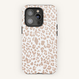 Tough Case MagSafe Sand Leopard, front view