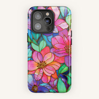 Tough Case MagSafe Rose Window, front view