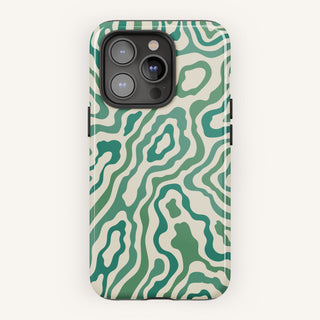 Tough Case MagSafe Ocean Swirl, front view