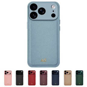 Gold embossed initials - all 8 colours
