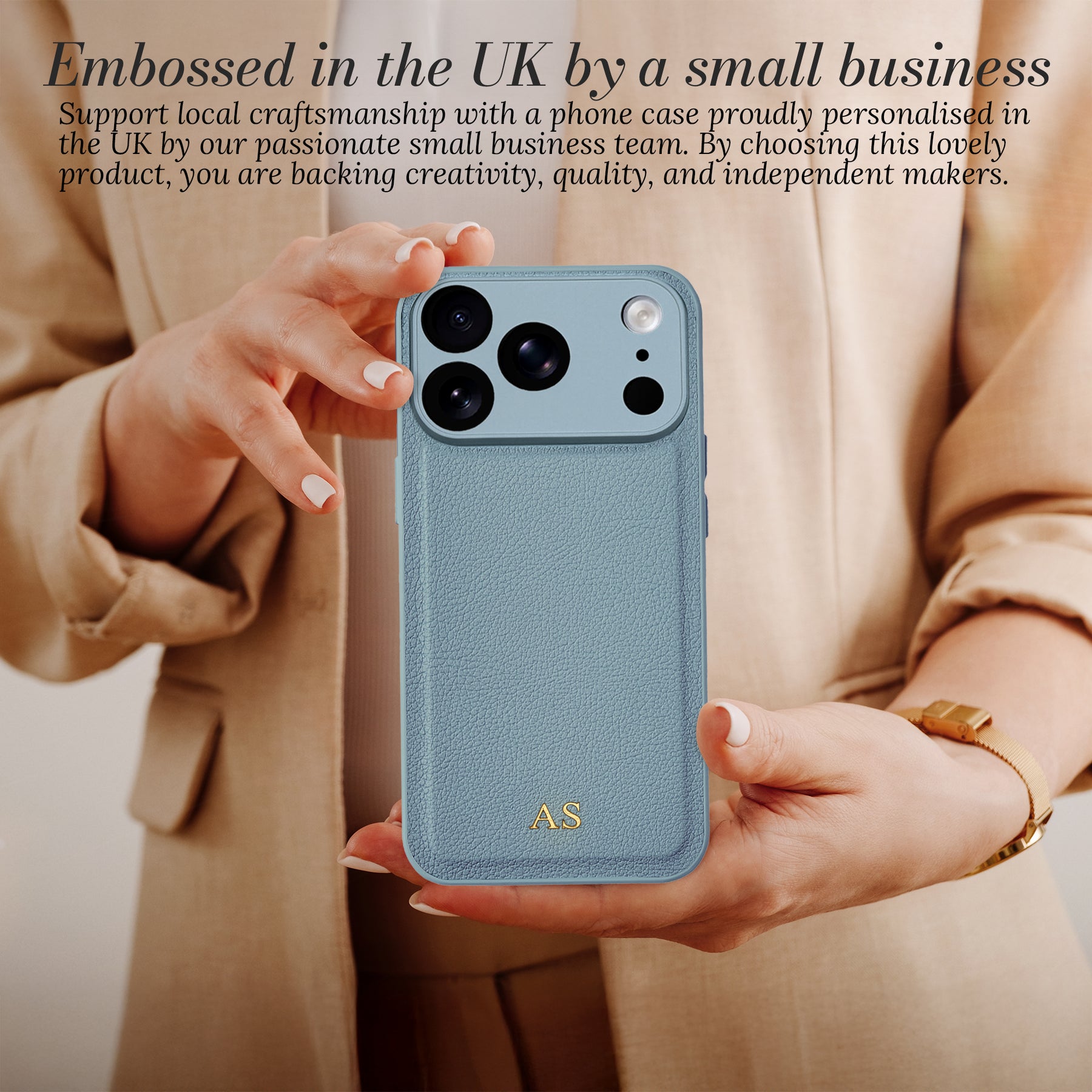 Embossed in the UK by a small business