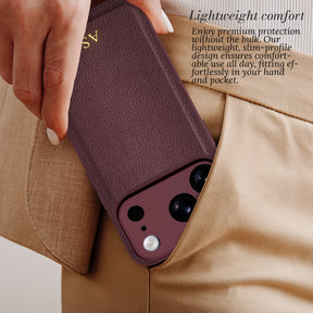 Lightweight comfort - slim profile in pocket