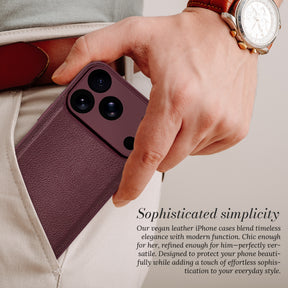 Sophisticated simplicity - slipping into pocket
