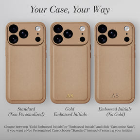 Your case, your way - personalisation options