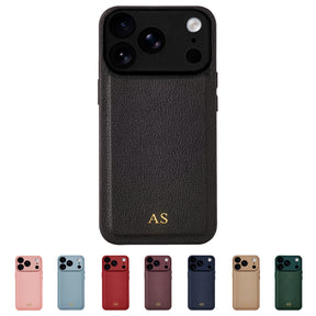Gold embossed initials - all 8 colours