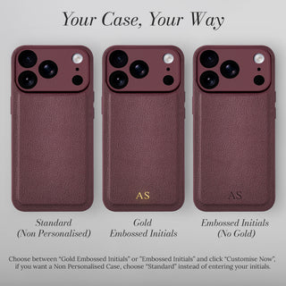 Your case, your way - personalisation options