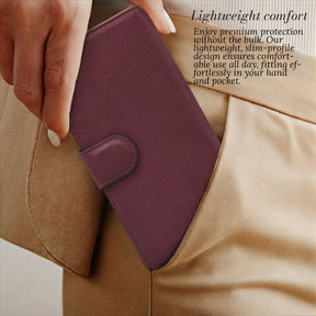 Lightweight comfort - slim profile in pocket