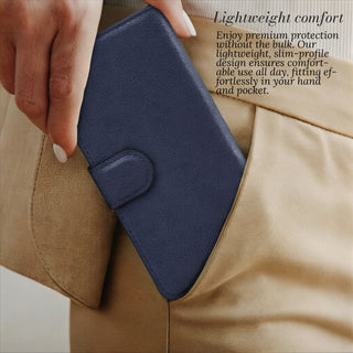 Lightweight comfort - slim profile in pocket