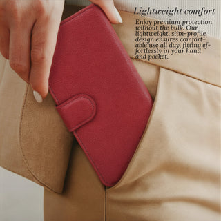 Lightweight comfort - slim profile in pocket