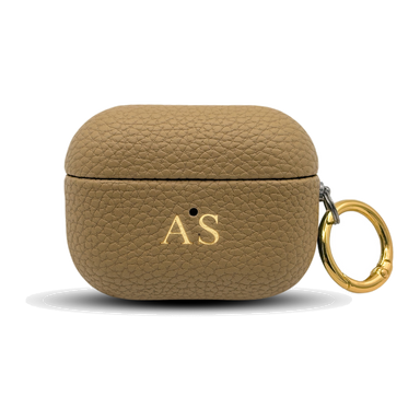 Matching AirPods case in Beige
