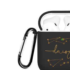 Personalised Soft AirPods Case Cover Custom Name Stars Space Constellations