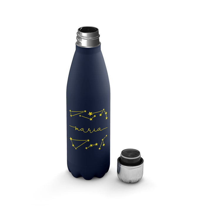 Personalised Water Bottle - Stars Space Constellations Zodiac