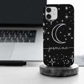 Personalised Hard Phone Case Space Stars Constellations